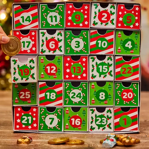 Noun > Advent calendar