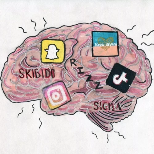 Noun > brain rot